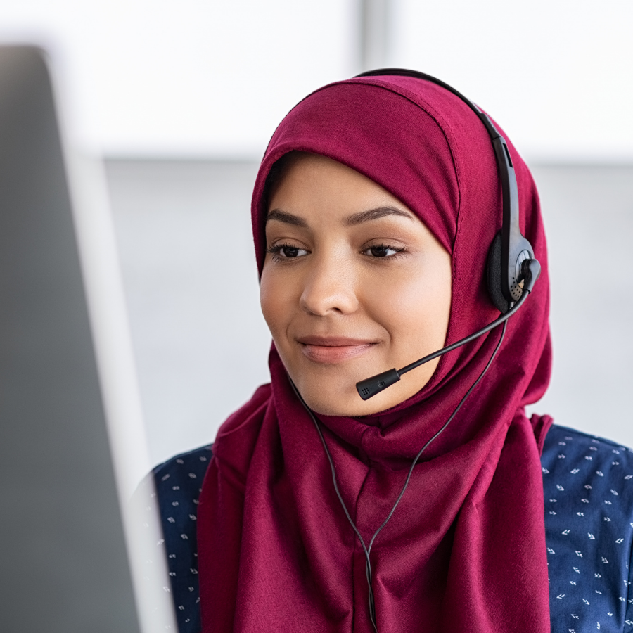 Successful contact center agent