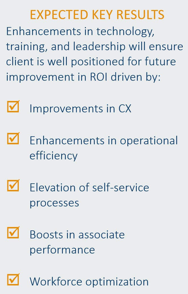 Key Results Retail Contact Center Success Story